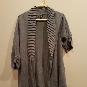 Women's Apt. 9 gray cardigan sweater size XL